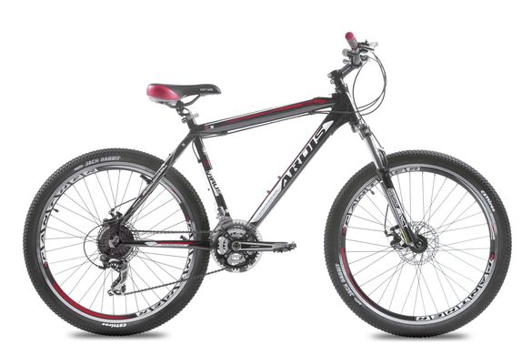 Велосипед ARDIS VIRUS MTB 26" 17,5" Черный/Красный (0111)