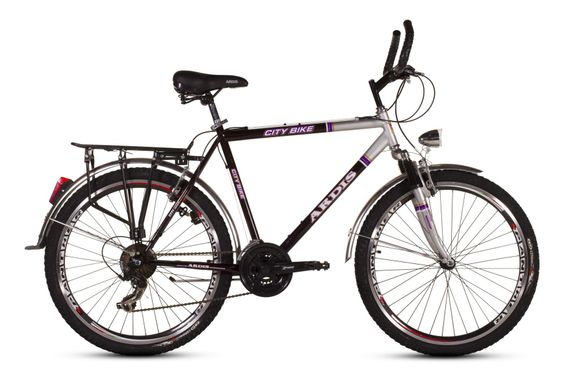 Велосипед ARDIS CITY CTB M 26" 21" Черный/Оранжевый (05021 М)