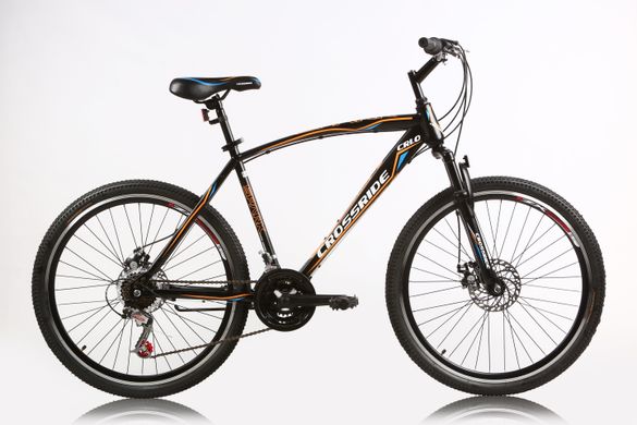 Велосипед Crossride CR 1.0 Spark 26" Чорний (Sp26MTB18)