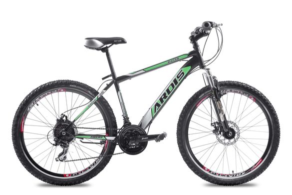 Велосипед ARDIS Racer MTB 26" 19" Черный/Зеленый (0505)