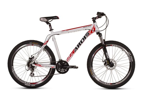 Велосипед ARDIS HERMES MTB 26" 17" Білий/Червоний (0124)