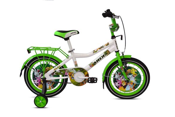 Велосипед ARDIS THOMAS 16" Белый/Зеленый (А16ВМХ11)