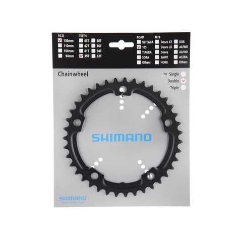 Зірка шатунів FC-5700 Shimano 105, 39зуб (5-лапка) - Веломагазин