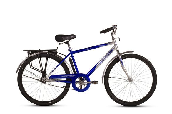 Велосипед ARDIS CITY IT M 26" Сірий/Синій (09031m), Сірий, 17"