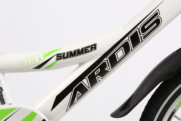 Велосипед ARDIS SUMMER BMX 20" Белый/Зеленый (A20BMX091)