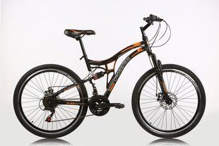 Велосипед CROSSRIDE EXPLORER AMT 24" 15" Черный/Оранжевый (Сp24AMT02)