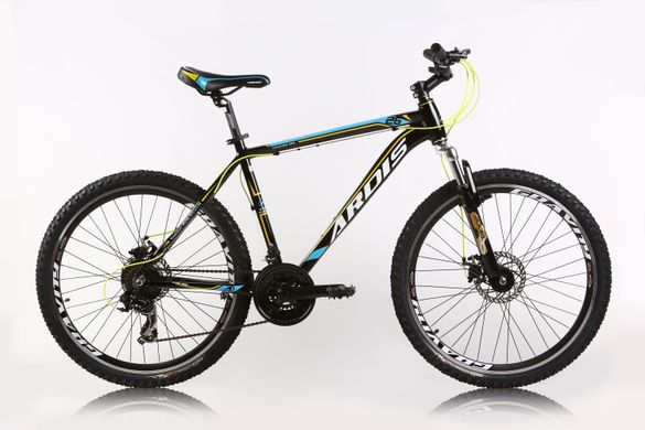 Велосипед Ardis CROSS 3000 МТВ 26" 21" Черный/Голубой (Cross MTB26)