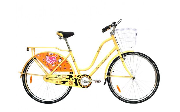 Велосипед Ardis Sandra 28", Жовтий, 19"