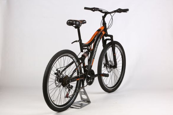 Велосипед CROSSRIDE EXPLORER AMT 26" 17" Черный/Оранжевый (Сp26MTB0412)