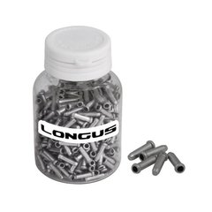 Кінцевик троса Longus, срібний (500шт)