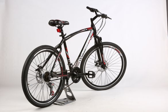 Велосипед Crossride Vispo 26" Чорний\Червоний (Vi26MTB16)