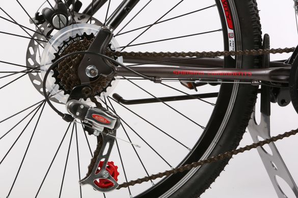 Велосипед Crossride Vispo 26" Черный\Красный (Vi26MTB16)