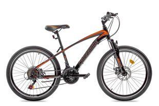 Велосипед CROSSRIDE WESTSIDE 24" 13" Чорний/Помаранчевий (2360)