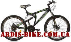 Велосипед ARDIS PHANTOM AMT 26" 18" Черный/Зеленый (06105)