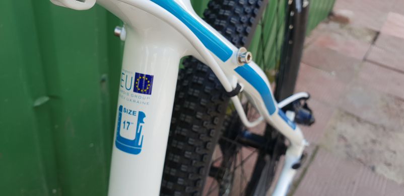 Велосипед ARDIS ATLANT 27,5" 17" Білий/Синій (0215), Білий, 17"