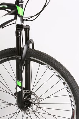 Велосипед CROSSRIDE FLASH 29" 19" Чорний/Салатовий (1488), Чорний/Зелений, 19"