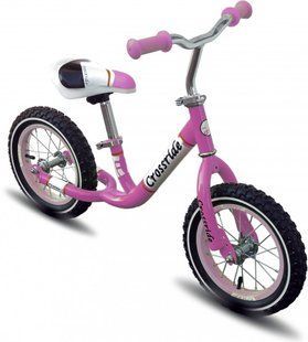 Велобег CROSSRIDE Firstep 12" розовый