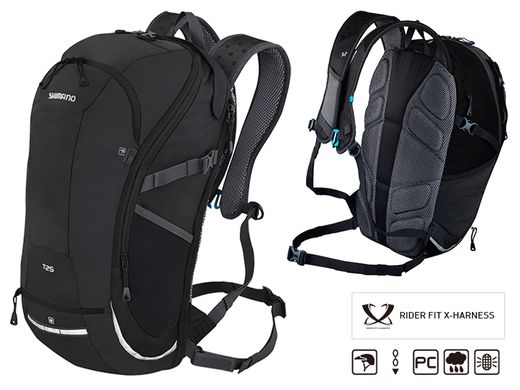 Рюкзак Commuter Daypack - TSUKINIST 25+5L, чорний