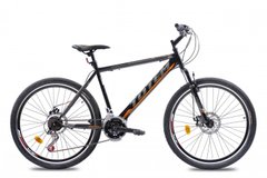 Велосипед TOTEM MTB Thought 24" 13" Черный/Оранжевый (T24MTB09)