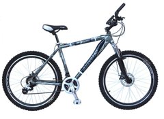 Велосипед ARDIS POWER SHOT-3 MTB 26" 19" Серый (0118), Черный/Белый, 19"