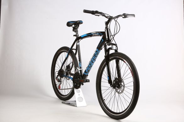 Велосипед Crossride Evo 2.0 26" 15" Черный/Синий (Evo26MTB17), Синий, 15"