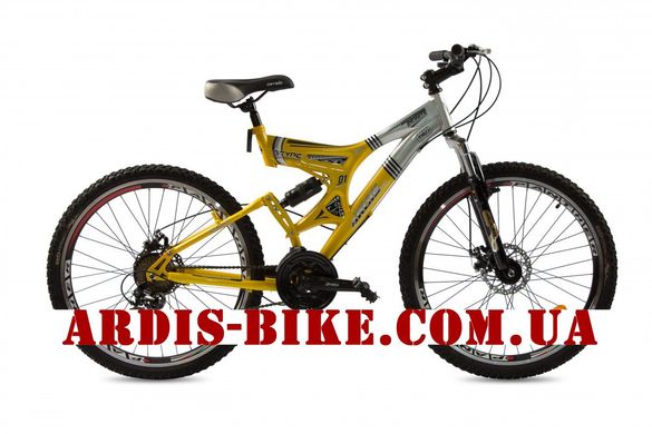 Велосипед ARDIS INFINITY AMT 26" 19" Сірий/Жовтий (0614a1)