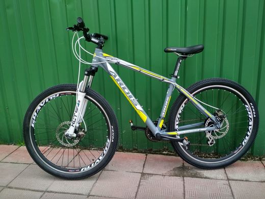 Велосипед ARDIS ENERGY 27,5" 17,5" Сірий (0194), Сірий/Жовтий, 17,5"
